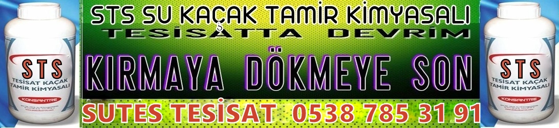 sts su kaçak onarımı