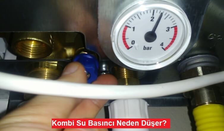 kombi basıncı sürekli düşüyor